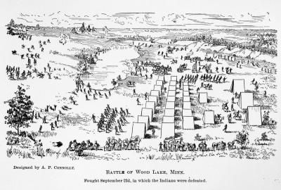 The Battle of Wood Lake, September 23, 1862