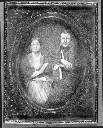 Colonel and Mrs. William B. Dodd, about 1855