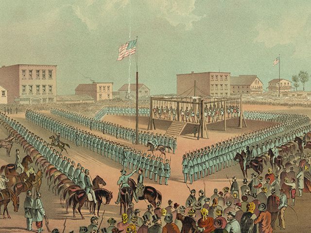Execution of the 38 Dakota at Mankato