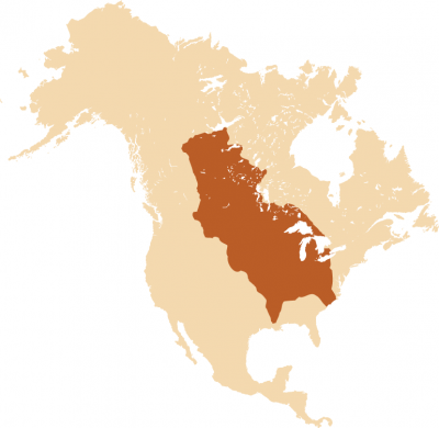 The extent of Dakota settlement and travel based on oral histories and 18th century British maps 